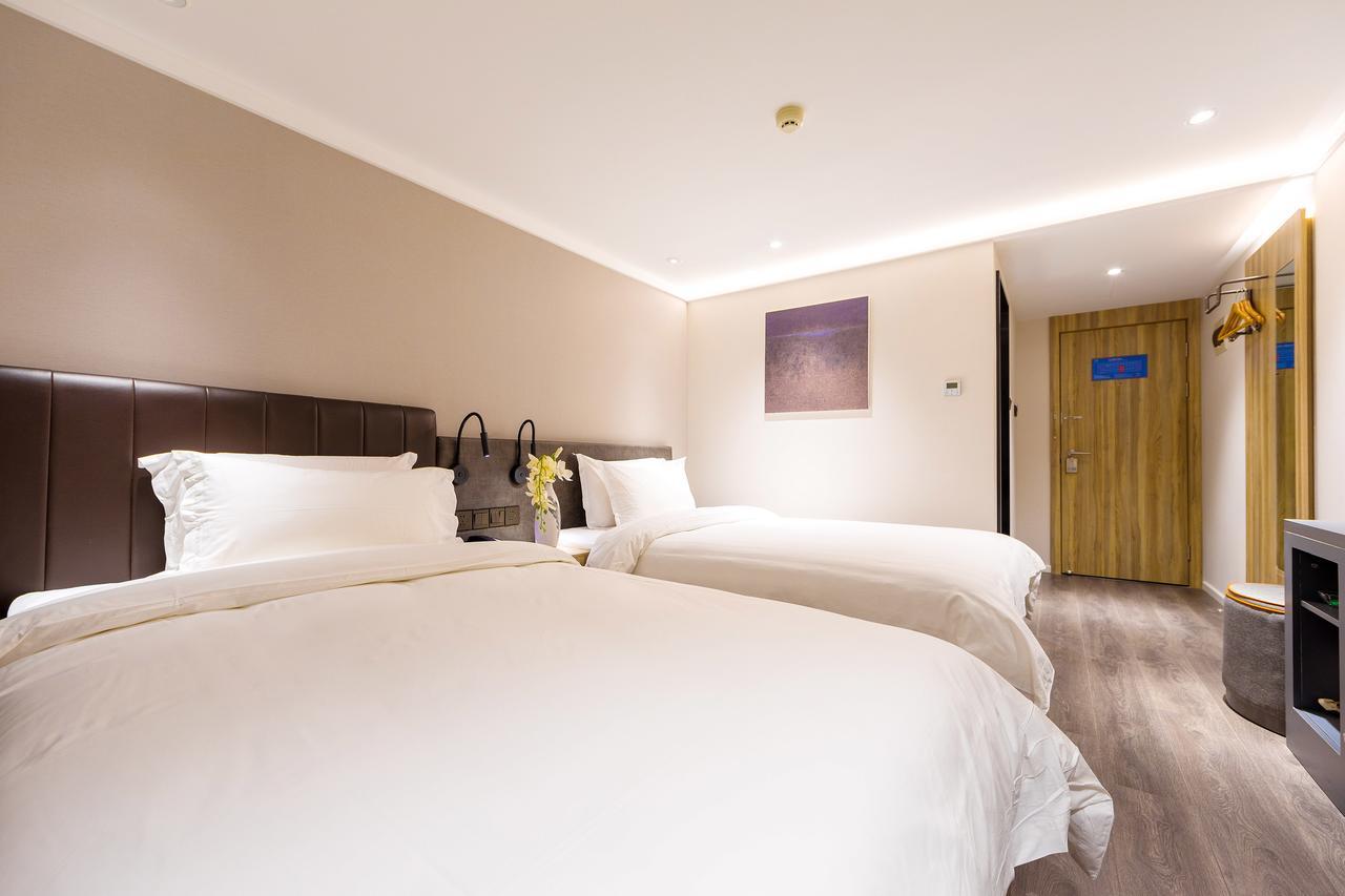 Hanting Premium Hotel Shanghai Dapu Bridge Riyueguang Shopping Mall מראה חיצוני תמונה
