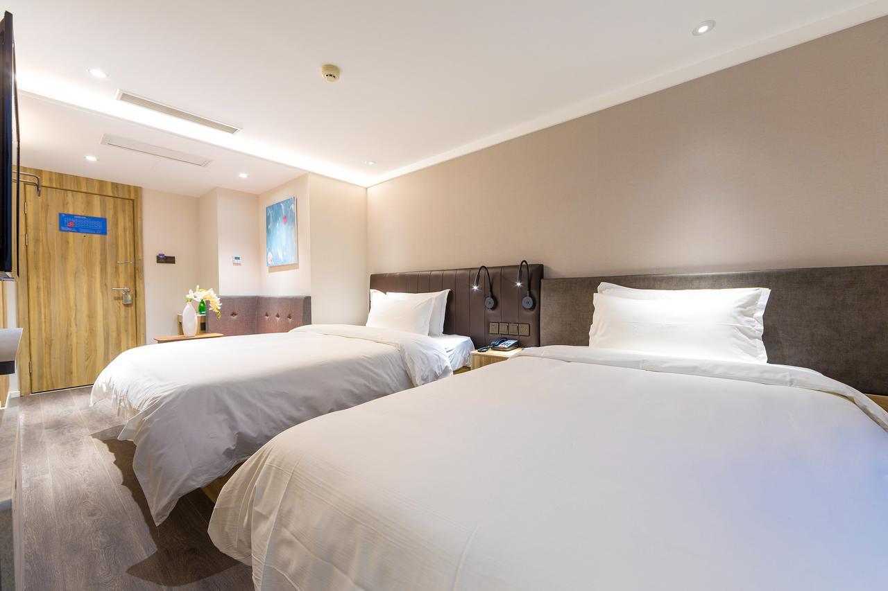 Hanting Premium Hotel Shanghai Dapu Bridge Riyueguang Shopping Mall מראה חיצוני תמונה